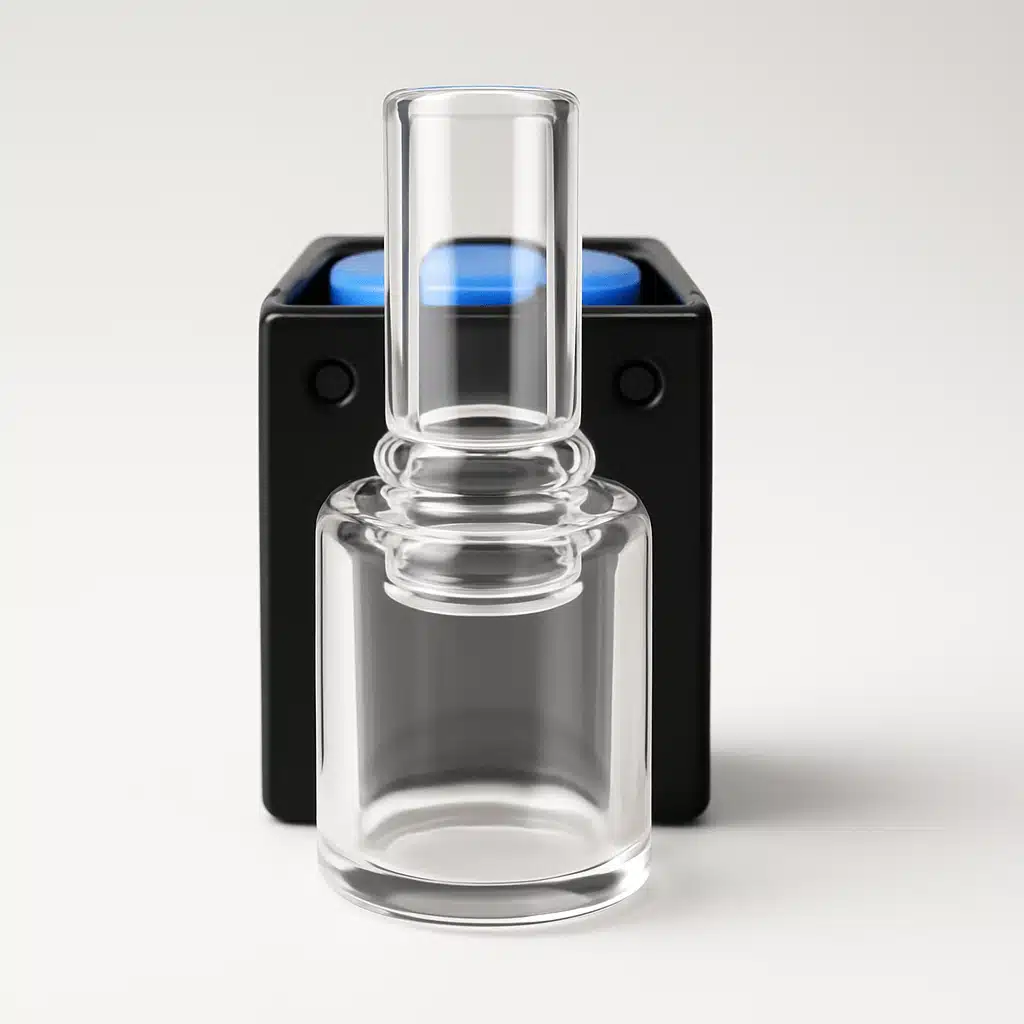 Piteira Completa com Tubo de Vidro para Vaporizador Vibe