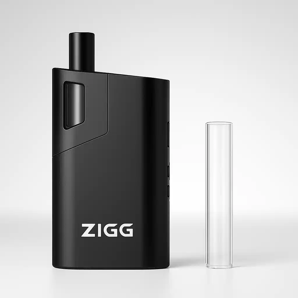 Zigg com tubo de vidro de 10 cm