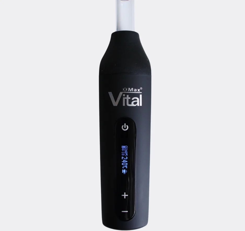 XMAX Vital: Vaporizador de Ervas com Tela OLED e Câmara de Cerâmica